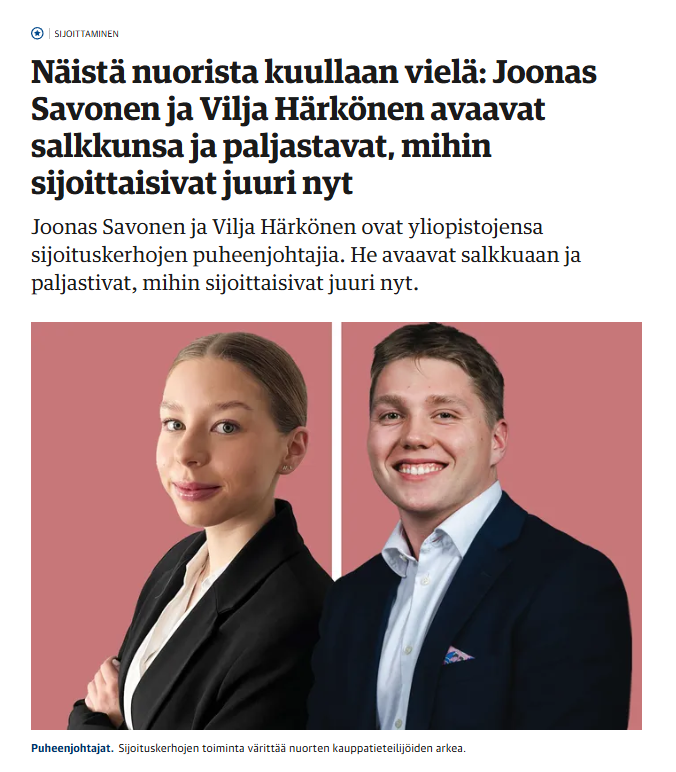 Kauppalehti — Winvest